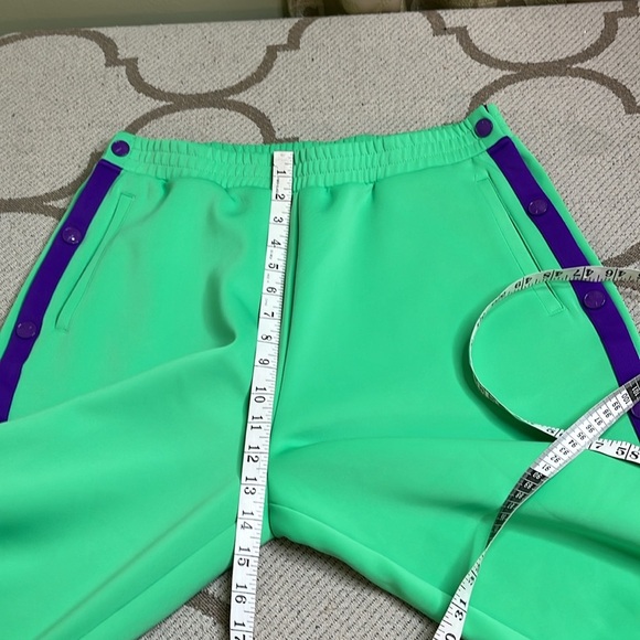 YITTY Green snap button with Elastic Waistband tack pants - Picture 8 of 16